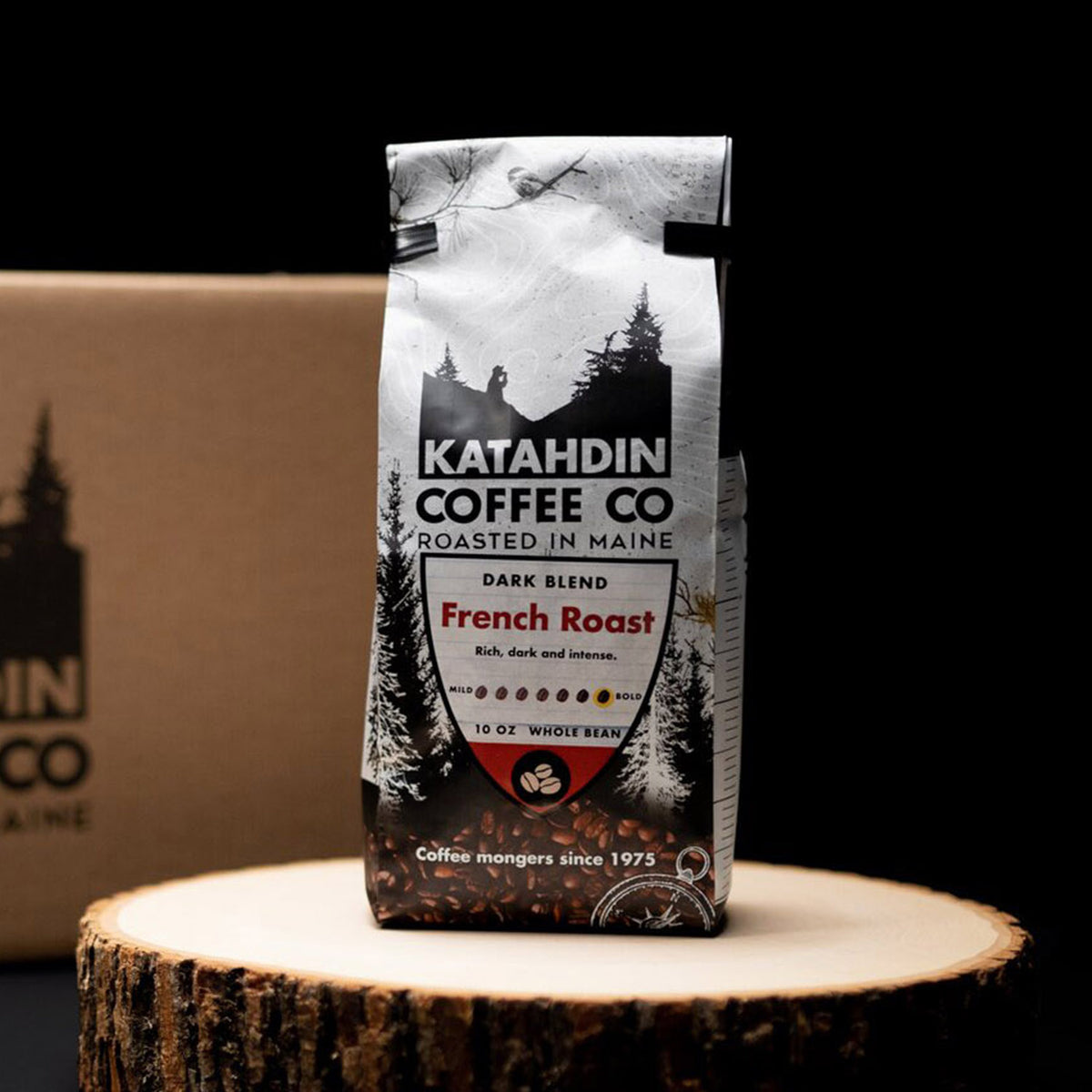 Katahdin French Roast Whole Bean | 10 oz Bag